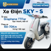 Xe Điện Sky-S TTFair Chính Hãng – Trắng Hồng