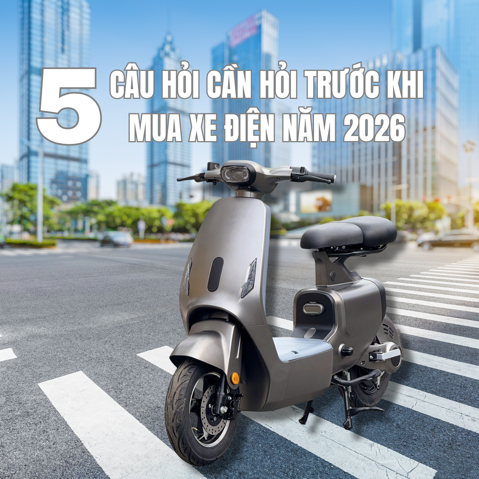 5 Câu Hỏi Cần Hỏi Trước Khi Mua Xe Điện Năm 2026